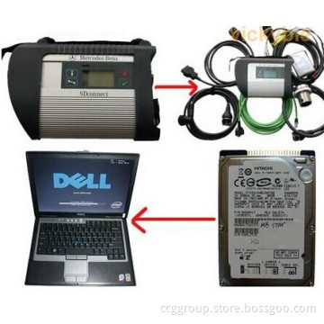 Benz MB Star C4 (2014/05) with Dell D630 Laptop Mercedes Star Diagnosis Tool